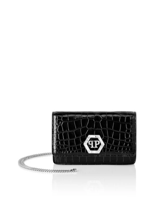 Foto van product Philipp Plein Clutch zwart / zilver