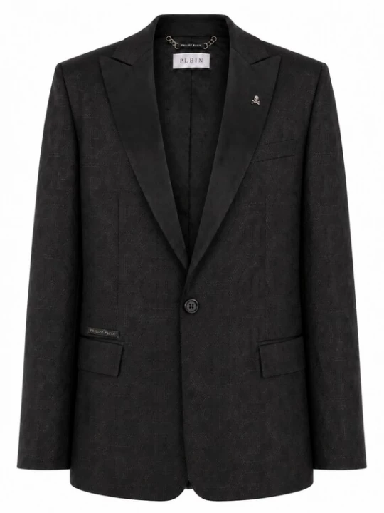 Foto van product Philipp Plein Colbert antraciet / zwart