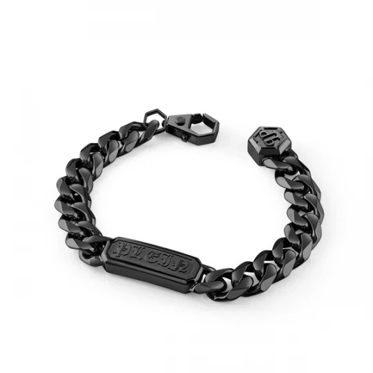 Foto van product Philipp Plein Jewellery Armband 'Gothic' zwart
