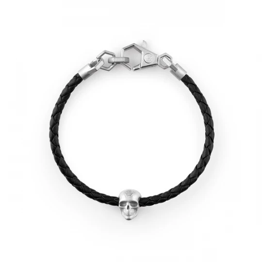 Foto van product Philipp Plein Jewellery Armband 'Linked' zwart / zilver