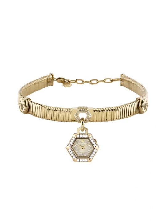 Foto van product Philipp Plein Jewellery Armband 'PLEIN CUFF' goud