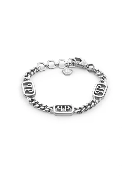 Foto van product Philipp Plein Jewellery Armband 'PLEIN LETTERING' zilver