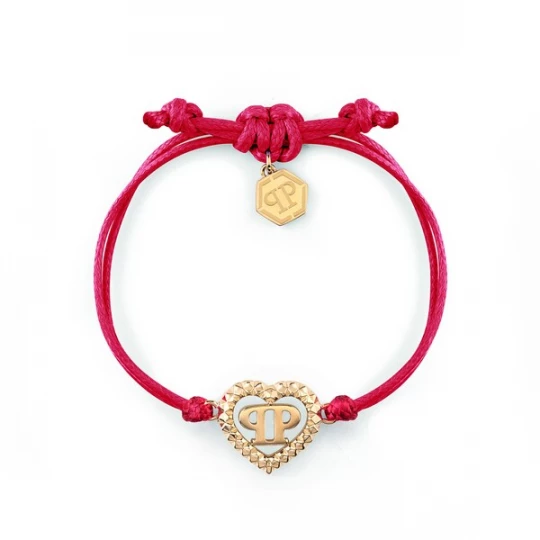 Foto van product Philipp Plein Jewellery Armband 'PLEIN ROCKED HEART' goudgeel / goud