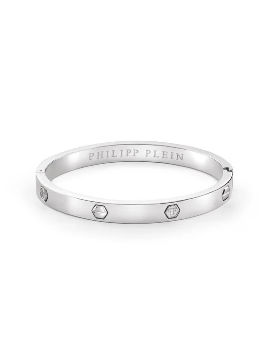 Foto van product Philipp Plein Jewellery Armband 'Snake Hexagon' zilver