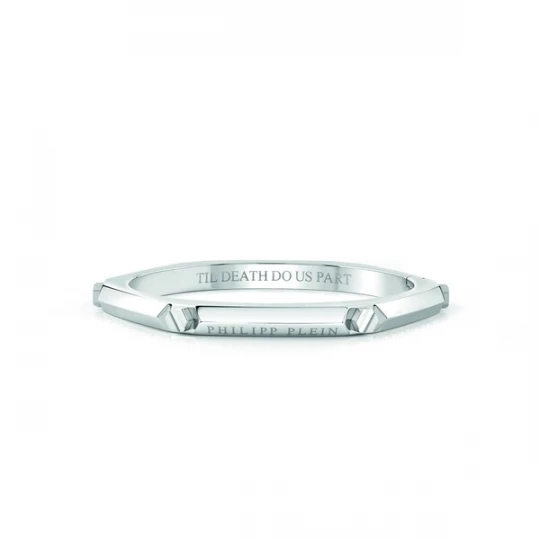 Foto van product Philipp Plein Jewellery Armband 'The Plein Cuff' zilver