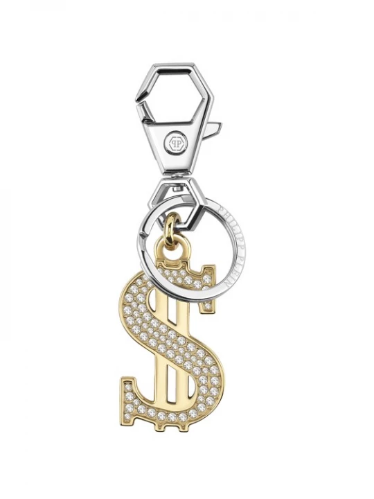 Foto van product Philipp Plein Jewellery Sleutelhanger 'PLEIN VALENTINE ' goud / zilver