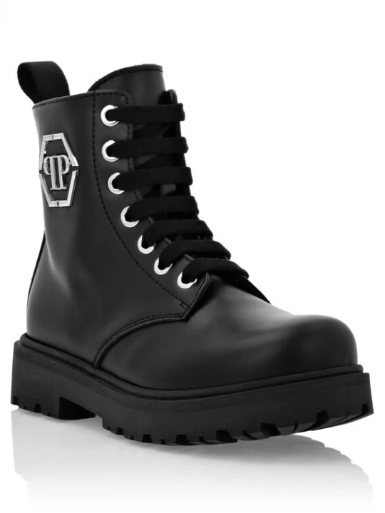Foto van product Philipp Plein Laarzen 'Hexagon' zwart