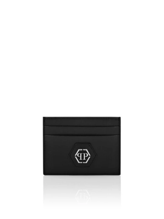 Foto van product Philipp Plein Portemonnee 'Hexagon' zwart