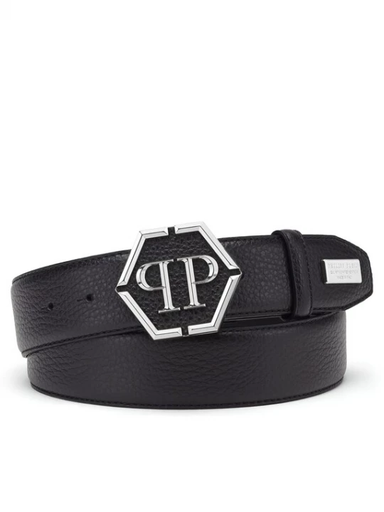 Foto van product Philipp Plein Riem ' Hexagon ' zwart