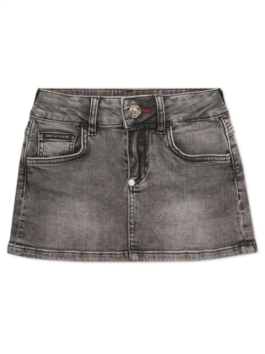 Foto van product Philipp Plein Rok grey denim