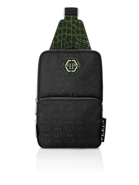 Foto van product Philipp Plein Schoudertas zwart / wit