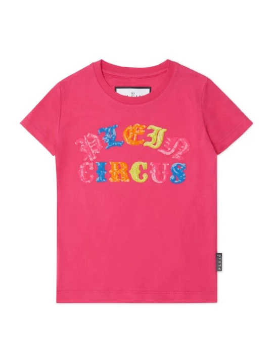 Foto van product Philipp Plein Shirt blauw / appel / oranje / fuchsia