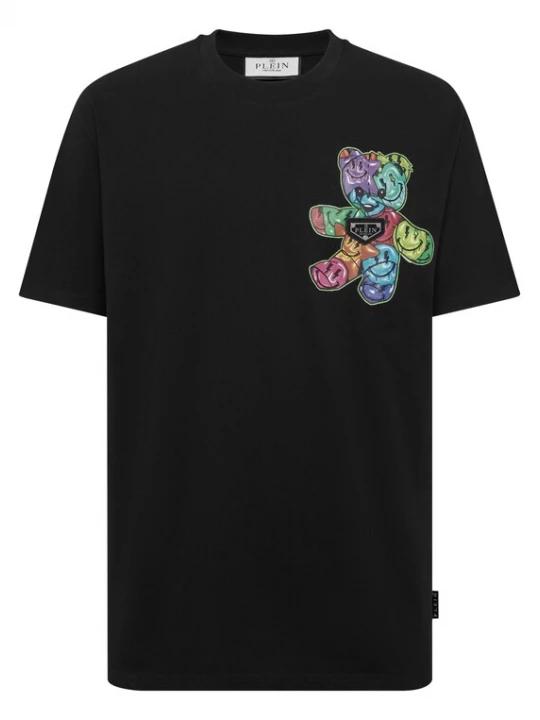 Foto van product Philipp Plein Shirt blauw / geel / groen / zwart