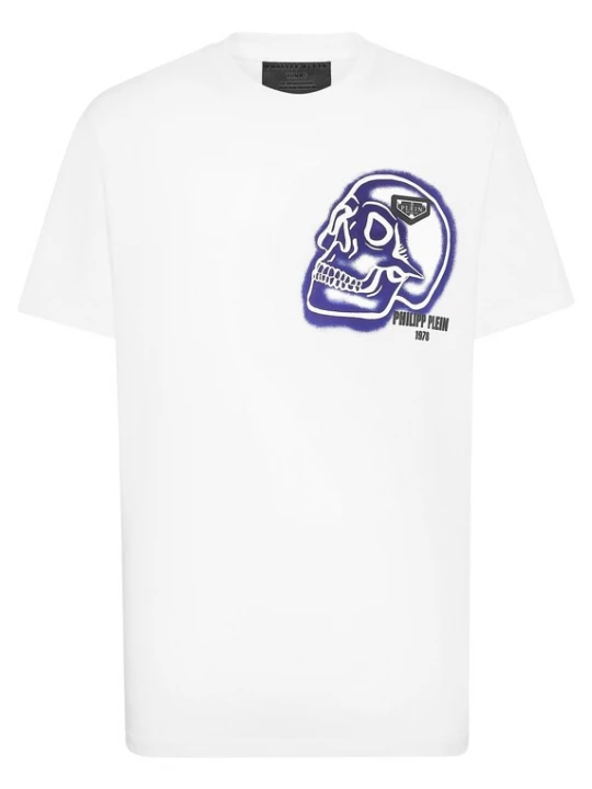 Foto van product Philipp Plein Shirt blauw / wit