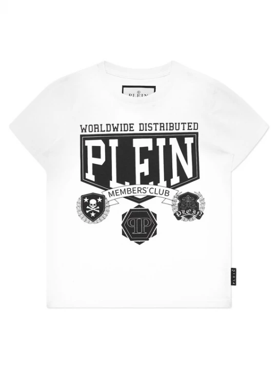 Foto van product Philipp Plein Shirt 'College' zwart / wit