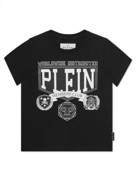Foto van product Philipp Plein Shirt 'College' zwart / wit