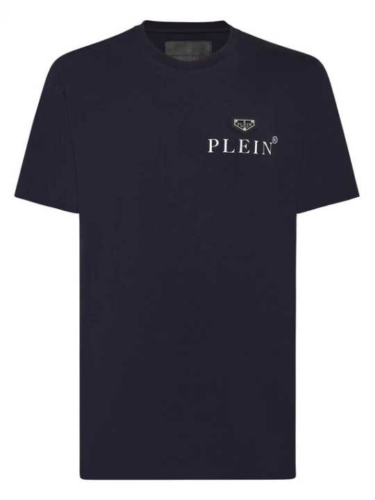 Foto van product Philipp Plein Shirt donkerblauw / wit