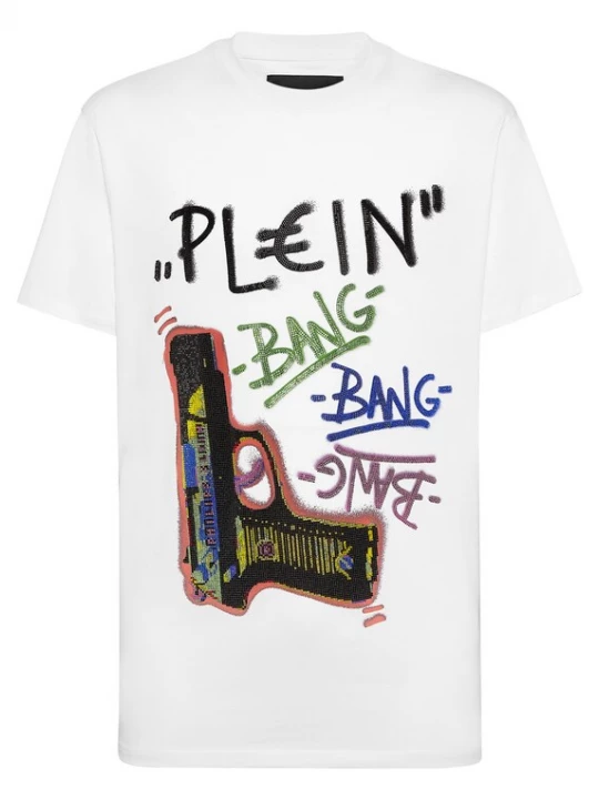 Foto van product Philipp Plein Shirt gemengde kleuren / wit