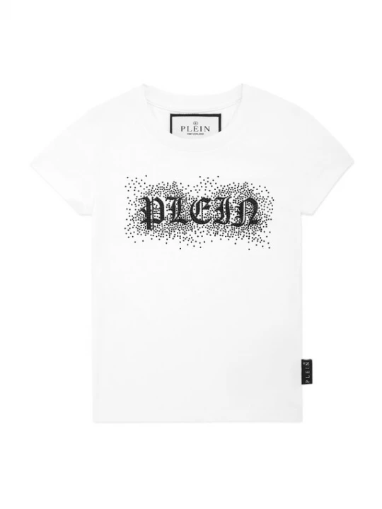 Foto van product Philipp Plein Shirt 'Gothic Plein' zwart / wit