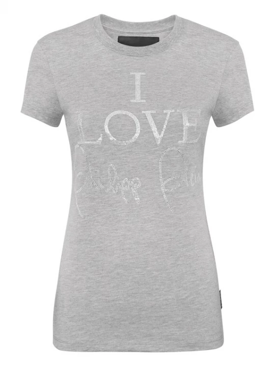 Foto van product Philipp Plein Shirt grijs / zilver