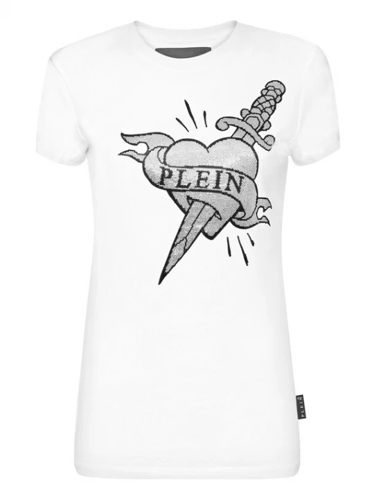 Foto van product Philipp Plein Shirt grijs / zwart / wit