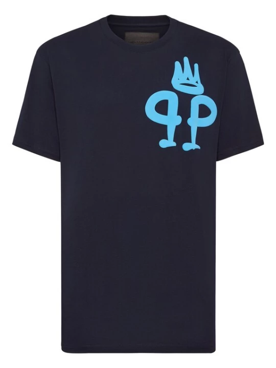 Foto van product Philipp Plein Shirt 'King' marine / azuur