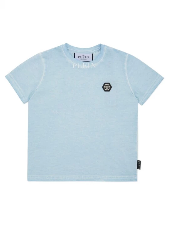 Foto van product Philipp Plein Shirt lichtblauw / offwhite