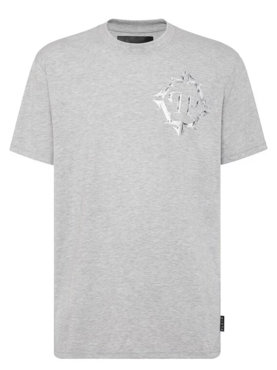 Foto van product Philipp Plein Shirt lichtgrijs / wit