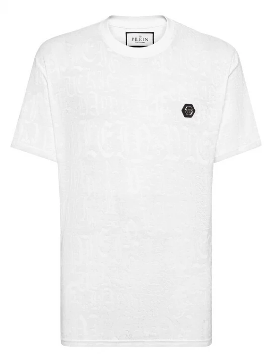 Foto van product Philipp Plein Shirt 'Monogram' zwart / wit