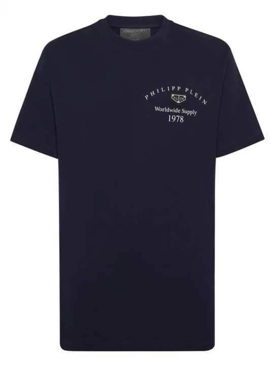 Foto van product Philipp Plein Shirt navy / wit