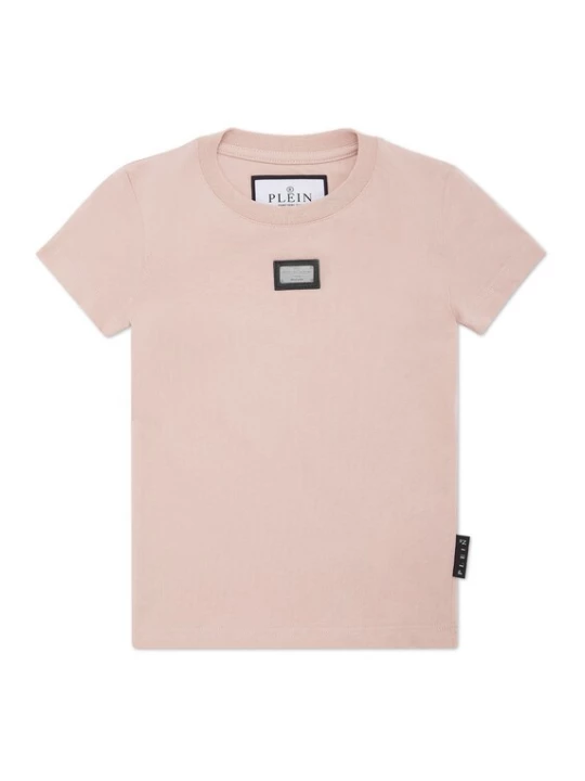 Foto van product Philipp Plein Shirt oudroze / zwart / zilver
