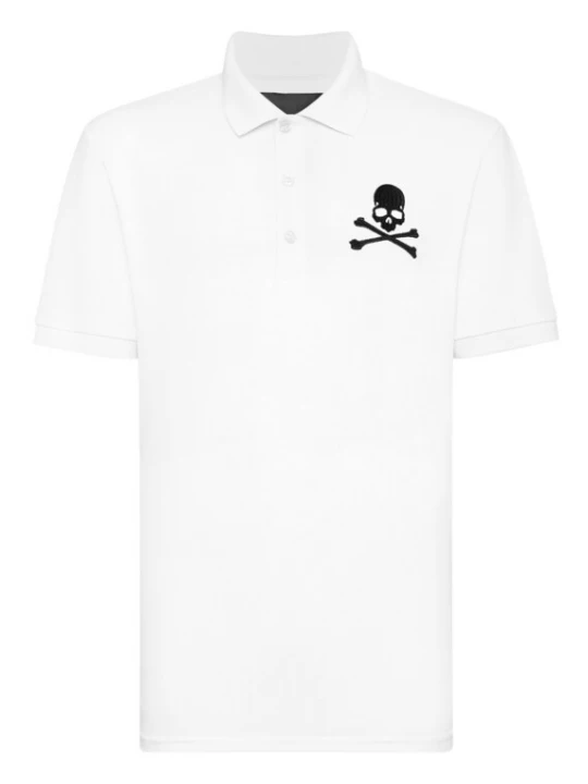 Foto van product Philipp Plein Shirt 'Skull&Bones' zwart / wit