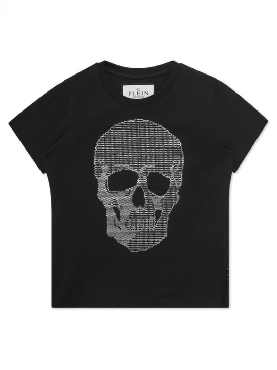 Foto van product Philipp Plein Shirt 'Skull' zwart / transparant