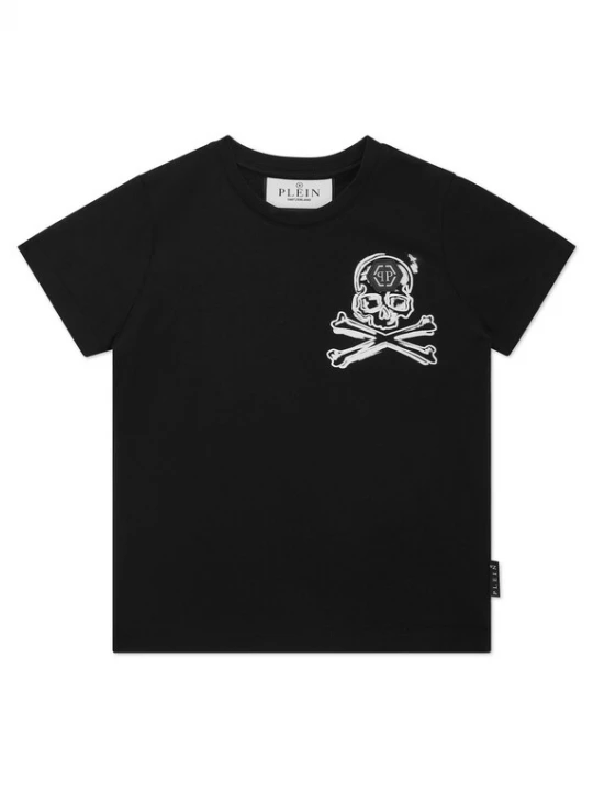 Foto van product Philipp Plein Shirt 'Skull' zwart / wit