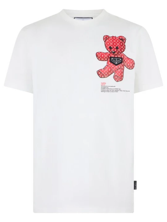 Foto van product Philipp Plein Shirt ' Teddy ' wit