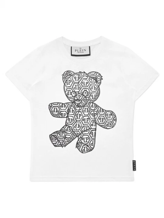 Foto van product Philipp Plein Shirt 'Teddy' zwart / wit