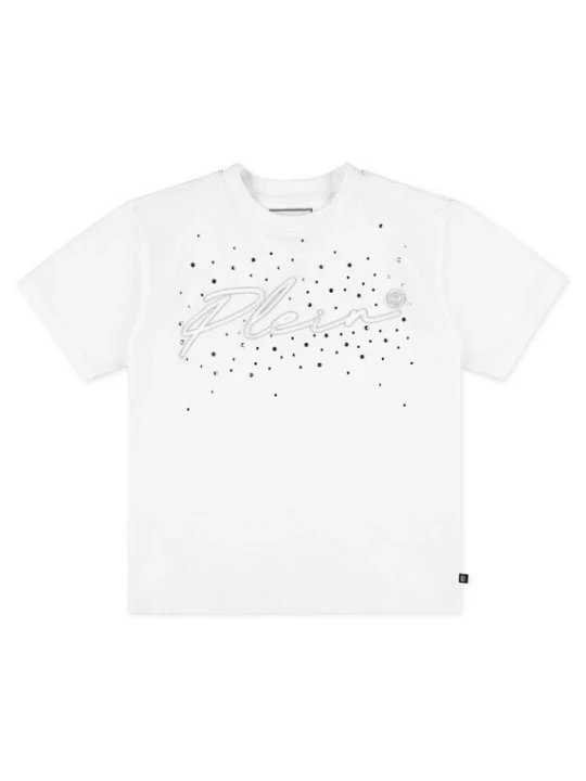Foto van product Philipp Plein Shirt zilver / wit