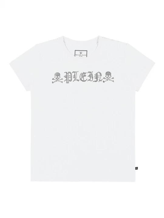 Foto van product Philipp Plein Shirt zilver / wit