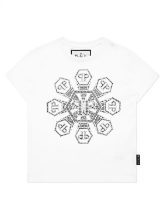 Foto van product Philipp Plein Shirt zwart / transparant / wit