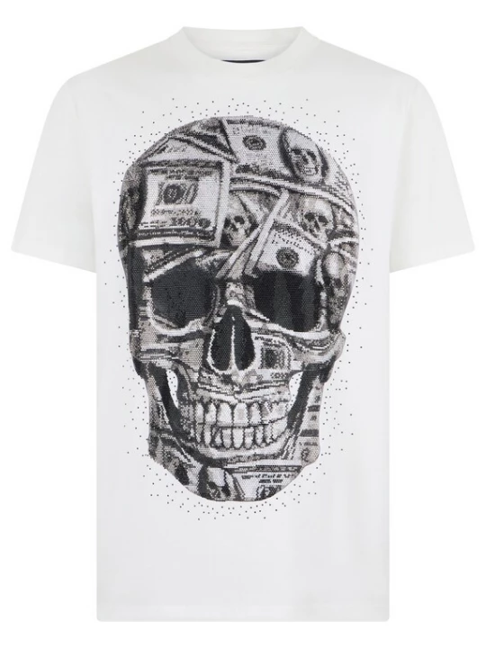 Foto van product Philipp Plein Shirt zwart / wit