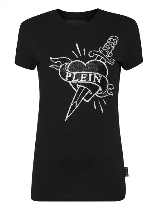 Foto van product Philipp Plein Shirt zwart / wit