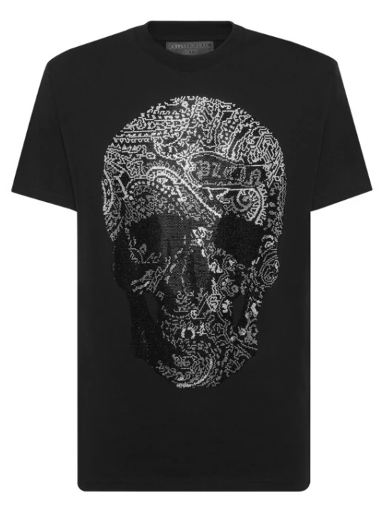 Foto van product Philipp Plein Shirt zwart / zilver