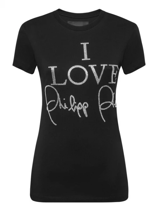 Foto van product Philipp Plein Shirt zwart / zilver