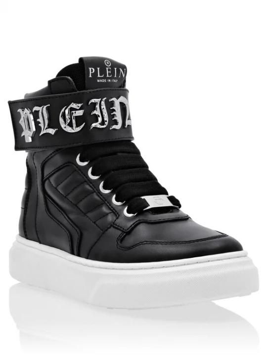 Foto van product Philipp Plein Sneakers 'Gothic Plein' zwart / wit