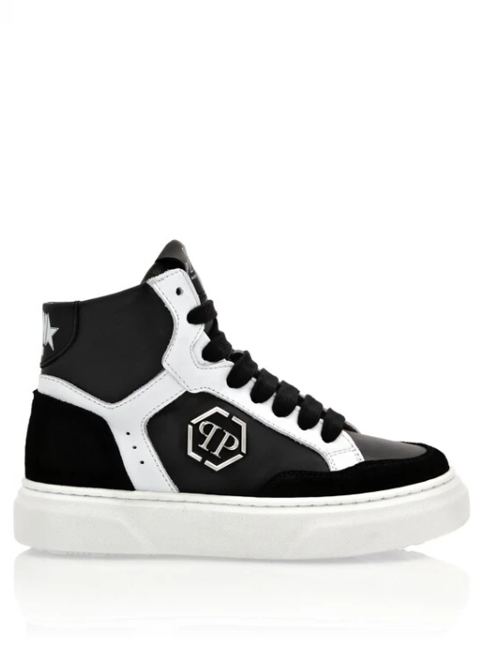 Foto van product Philipp Plein Sneakers 'Hexagon' zwart / wit