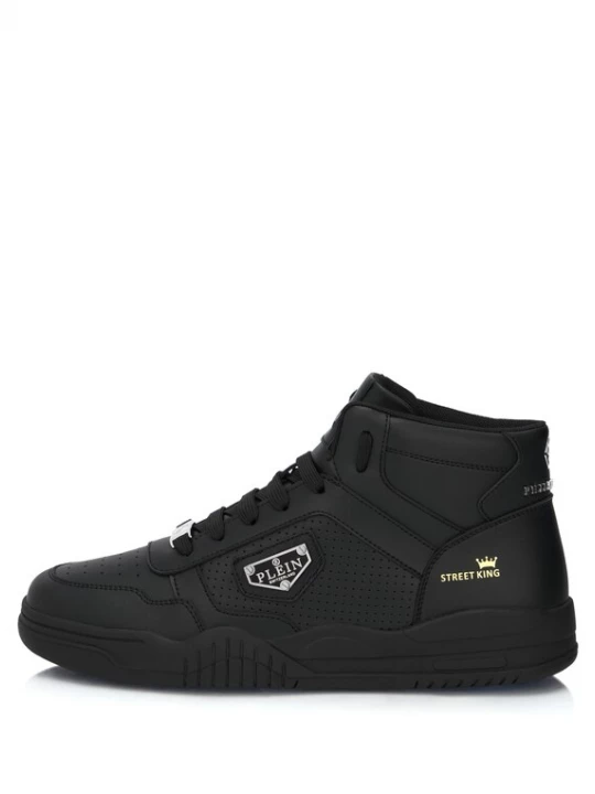 Foto van product Philipp Plein Sneakers hoog 'Street' zwart