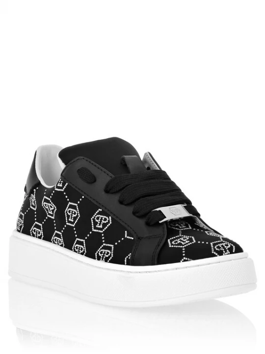 Foto van product Philipp Plein Sneakers 'Monogram' zwart / zilver
