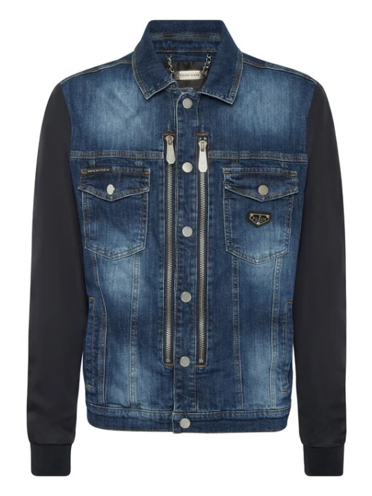 Foto van product Philipp Plein Tussenjas 'College' donkerblauw