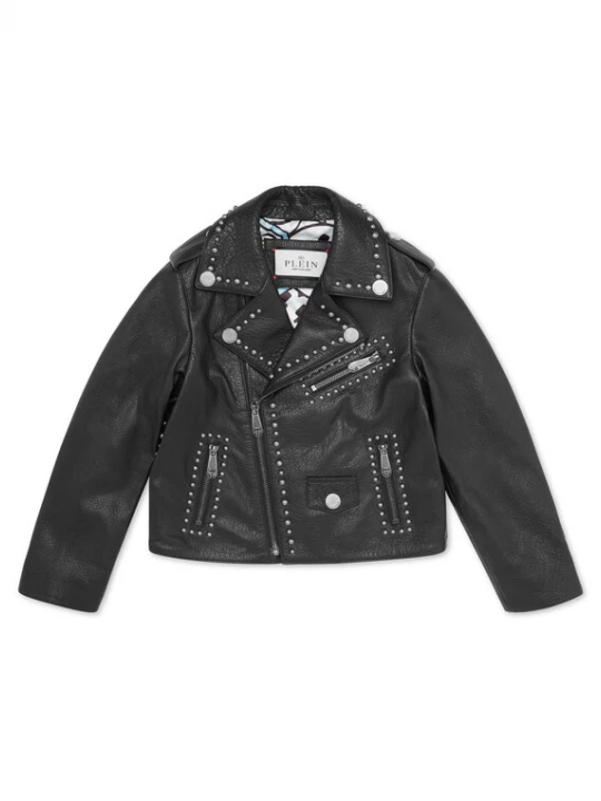 Foto van product Philipp Plein Tussenjas 'Smile' zwart
