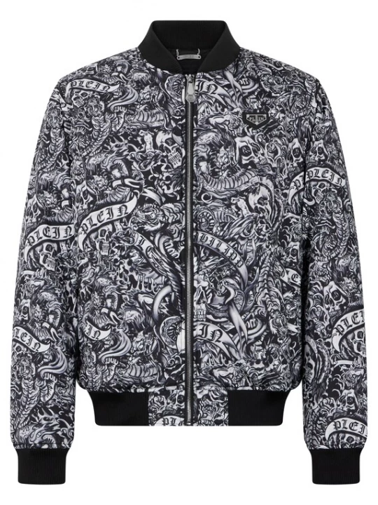 Foto van product Philipp Plein Tussenjas zwart / wit